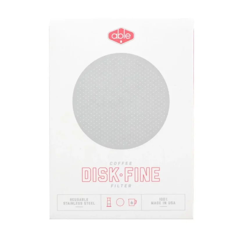 Abne Fine stainless steel metal filter for Aeropress in original packaging