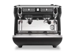Cafetera exprés profesional Nuova Simonelli Appia Life Compact 2GR S en color negro.