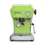 Home lever espresso machine Ascaso Dream ONE in Fresh Pistachio color with manual dosing.