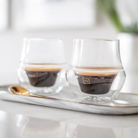 Kruve EQ Glass Set dveh kozarcev za espresso Propel