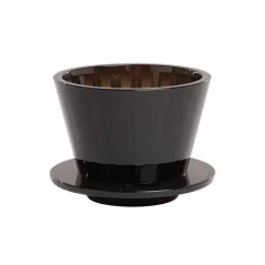 Schwarzer Kunststoff-Dripper Crystal Eye B75 01 von Timemore. Schwarzer Kunststoff-Dripper Crystal Eye B75 01 von Timemore.