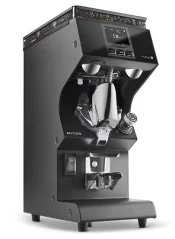 Molinillo eléctrico de espresso Victoria Arduino Mythos MYG85 en acabado negro.