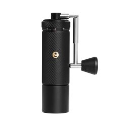 Timemore Chestnut S3 hand grinder with a folding handle. Timemore Chestnut S3 hand grinder with a folding handle.