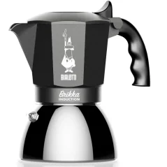 Bialetti Brikka moka pot suitable for induction. Bialetti Brikka moka pot suitable for induction.