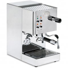 ECM Casa V Hebel-Kaffeemaschine von der Seite