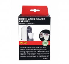 De-Caf Coffee cleaner for capsule coffee machine.