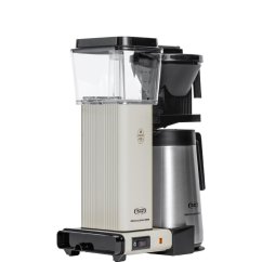 Weißer Kaffee-Filterkaffee Moccamaster KBGT 741 von Technivorm, speziell für Liebhaber von hochwertigem Kaffee.