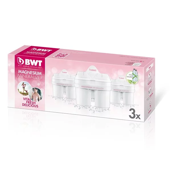 Ersatzfilter BWT longlife MG2+ in der originalen weiß-rosa Schachtel