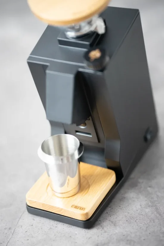 Eureka Single Dose for grinding coffee for both espresso and filter.