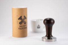 58mm Heavy Tamper Wenge and Spa Coffee