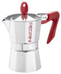 Moka konvička Pedrini Kaffettiera Brillant 3 porce