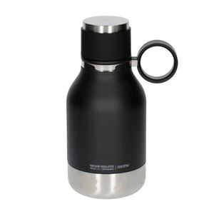 Asobu thermal bottle for dogs with bowl SDB1 black 1000ml - travel