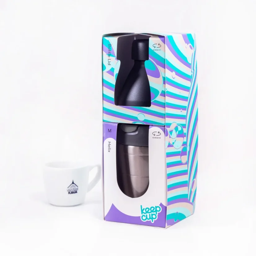 Termohrnček KeepCup Kit Thermal Nitro M s objemom 340 ml s funkciou termosky udrží váš nápoj dlhšie teplý.