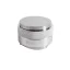 Silver Rocket Espresso coffee tamper with adjustment, compatible with Nuova Simonelli Aurelia espresso machine.