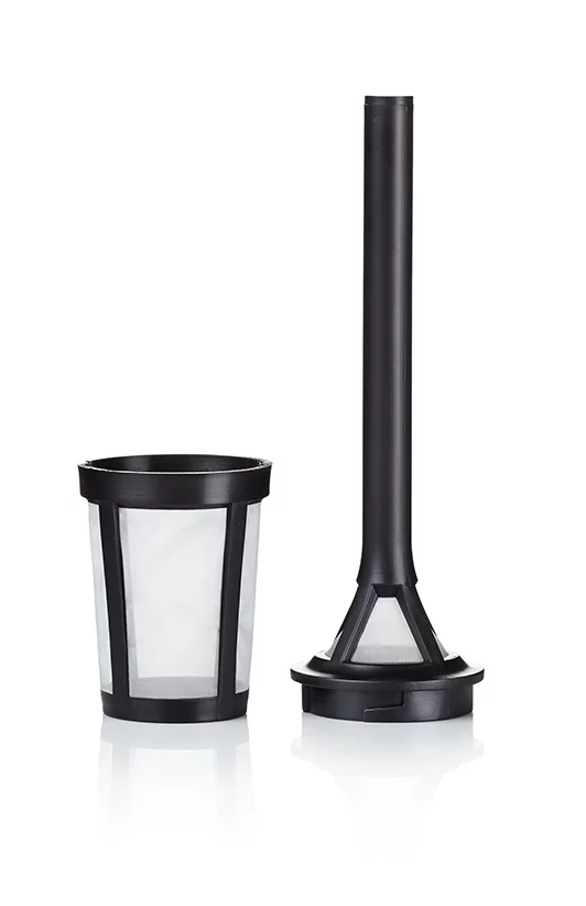 Colador plástico en color negro