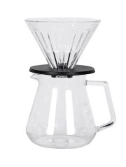 Timemore Crystal Eye Brewer Set - sklenený dripper+server 02