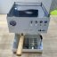 Home lever coffee machine Ascaso Steel UNO PID in white with wooden elements, voltage 230V.
