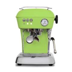 Hjemme espressomaskine Ascaso Dream ONE i farven Fresh Pistachio med manuel dosering.