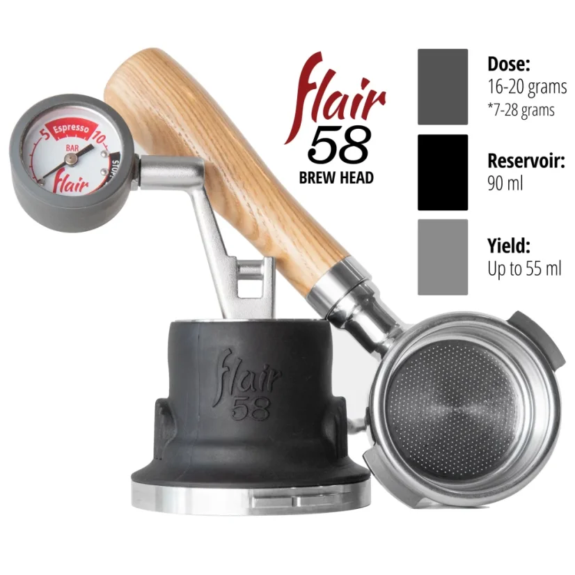 Flair 58x without electricity - home lever coffee machine
