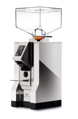 Eureka Mignon Perfetto 16CR Chrome espresso coffee grinder, ideal for espresso preparation.