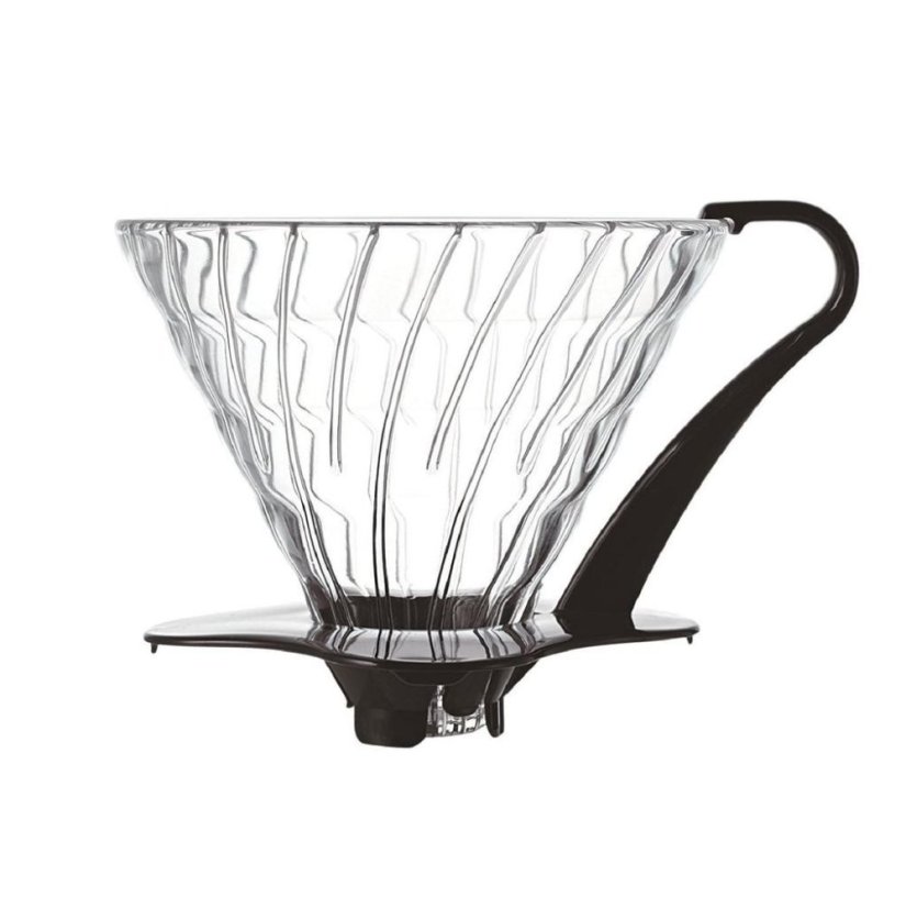 Hario V60-03 üveg fekete csepegtető