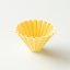 Dripper céramique Origami S jaune - V60 en porcelaine japonaise