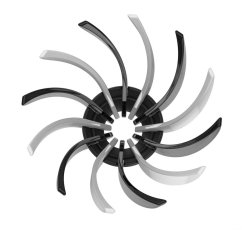 Hario V60 dripper Suiren B&W, noir et blanc