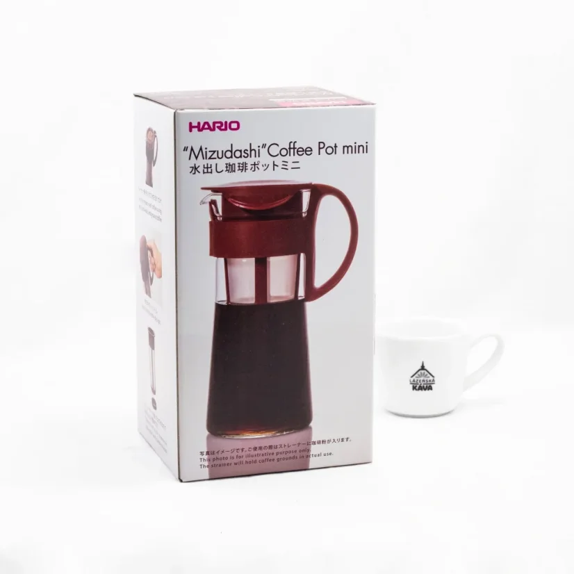 Hario Mizudashi Cold Brew láhev 600 ml hnědá