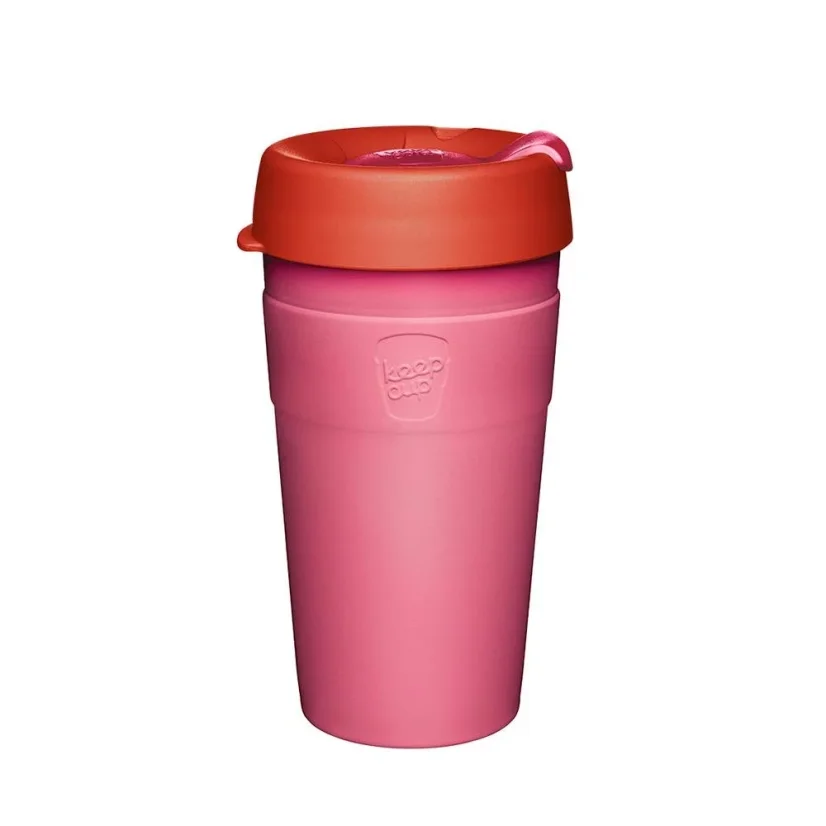 Kelímek KeepCup Thermal Daybreak L 454 ml v ružovej farbe