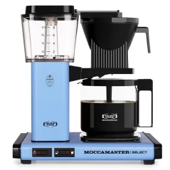 macchinetta per caffè filtrato Moccamaster KBG Select Technivorm in blu pastello