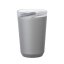 Strieborný termohrnček Kinto To Go Tumbler s objemom 360 ml, ideálny na cestovanie.