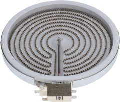 Stralungsheizung ø 230 mm, 2300 W, 230 V, ronnt Stralungsheizelement mat spiralfërmegem Heizdraat an enger Klemmleist um Rand