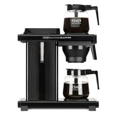 The Moccamaster Moccaserver is a professional pour-over coffee maker designed for use at a voltage of 230V.