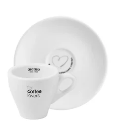 Ascaso Tasse mit Unterteller 60 ml