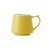 Żółty kubek do kawy Origami o pojemności 320 ml.