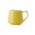 Yellow Origami coffee mug with a volume of 320 ml.