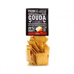 Jednoduché sušienky Gouda s chilli Hmotnosť (g) : 100