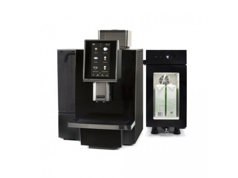 Professional automatic coffee machine F12 Big Plus in black color with a power of 2750 W.