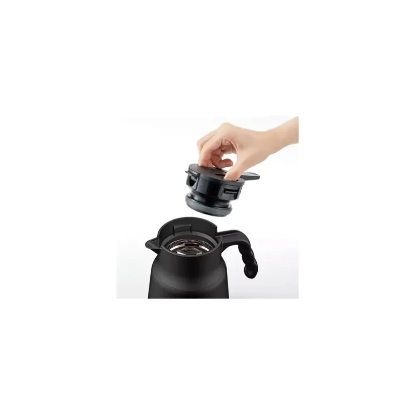 Hario Insulated Server V60-02 Plus nerez 600 ml černý
