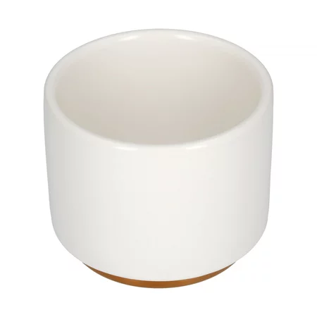 White Fellow Monty cappuccino cup with a capacity of 190 ml, dishwasher safe.
