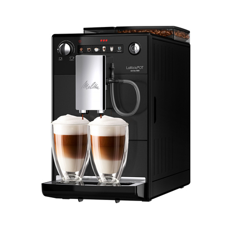 Melitta Latticia OT Frosted Black - machine à café automatique avec LATTEperfection
