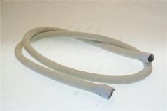 Offlosschlauch Beko 1740161400, gro gewellte Schlauch mat schwaarzer gebéider Enn