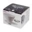 Porteur Hario V60 One Pour Dripper Mugen en blanc élégant, idéal pour les amateurs de café.