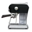 Lever coffee machine Ascaso Dream ONE in Dark Black with a steam nozzle for easy preparation of hot steam and milk frothing.