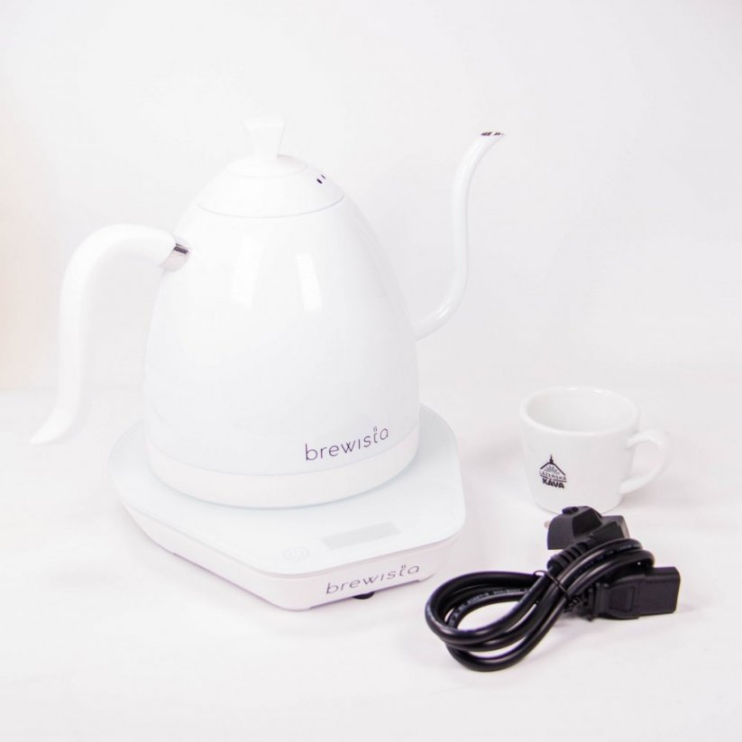 Brewista Artisan Gooseneck 1l white kettle