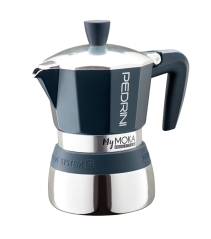 Pedrini MyMoka Induction modrá moka konvička, 3 šálky