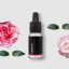 Glass bottle with 10 ml of 100% natural Camellia essential oil from Pestik, with calming effects.