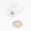 IMS douche en métal argenté pour machine à café avec tasse ; Filtre et douche de machine à café IMS douche en métal argenté pour machine à café avec tasse ; Filtre et douche de machine à café