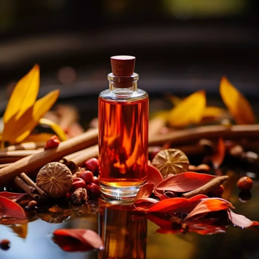 Flacon en verre de 10 ml d'huile essentielle 100 % naturelle d'Ajowan avec un arôme épicé.