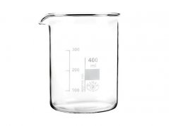 Beaker low 400ml Material : Glass